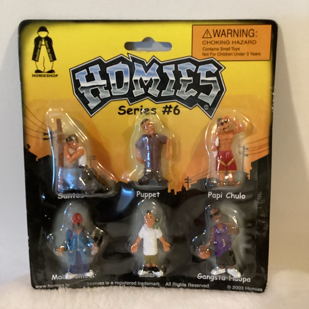 Homie Series #6 Action Figures Set